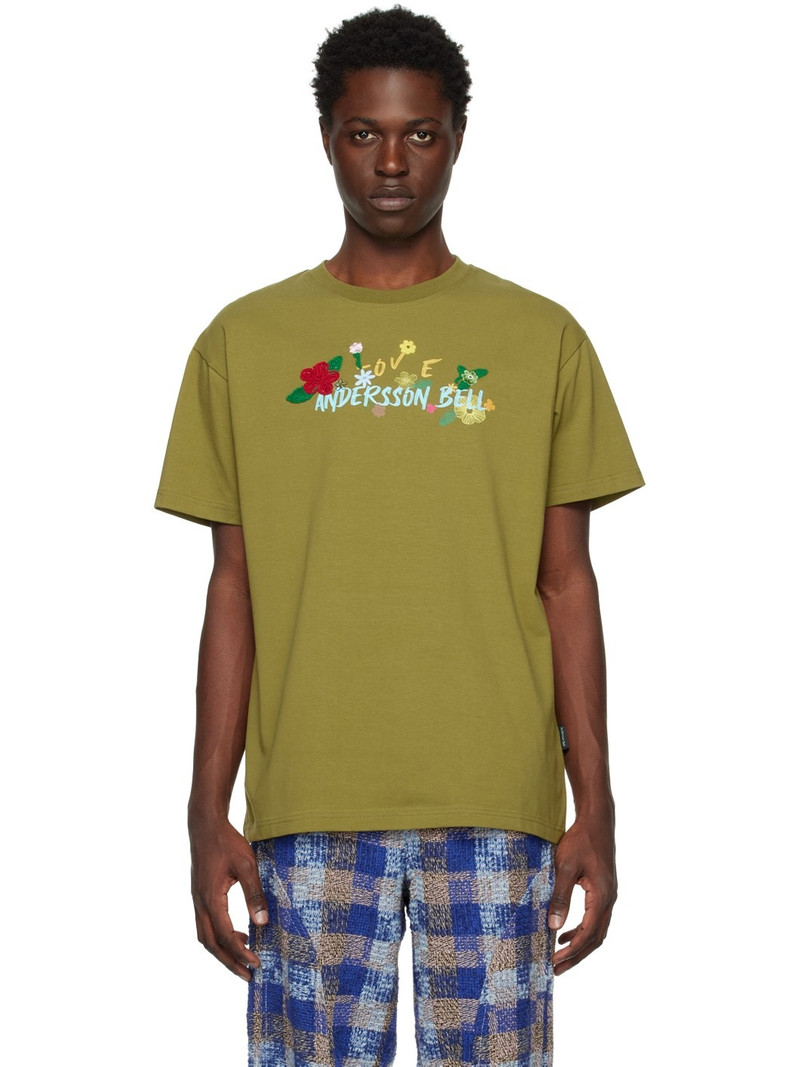 SSENSE Exclusive Khaki T-Shirt 1