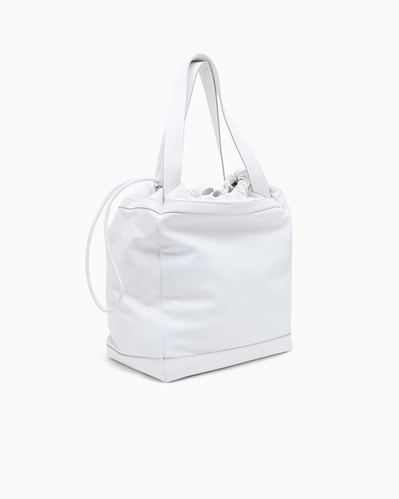 NAPPA-LEATHER SHOPPER BAG WITH SHOULDER STRAP - 2