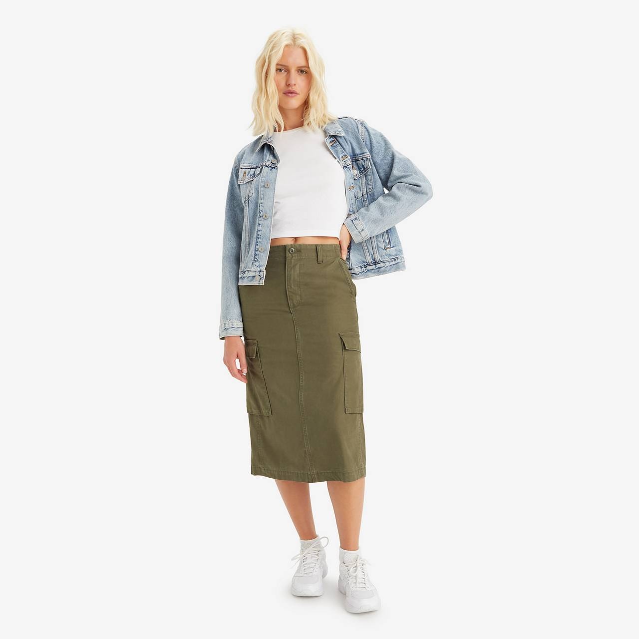 CARGO MIDI SKIRT - 3