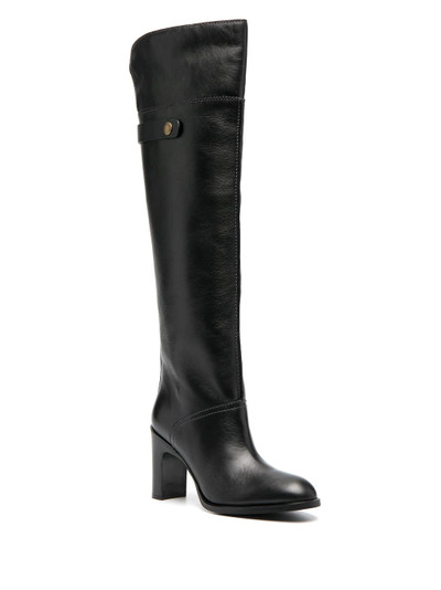 See by Chloé over-the-knee leather boots outlook