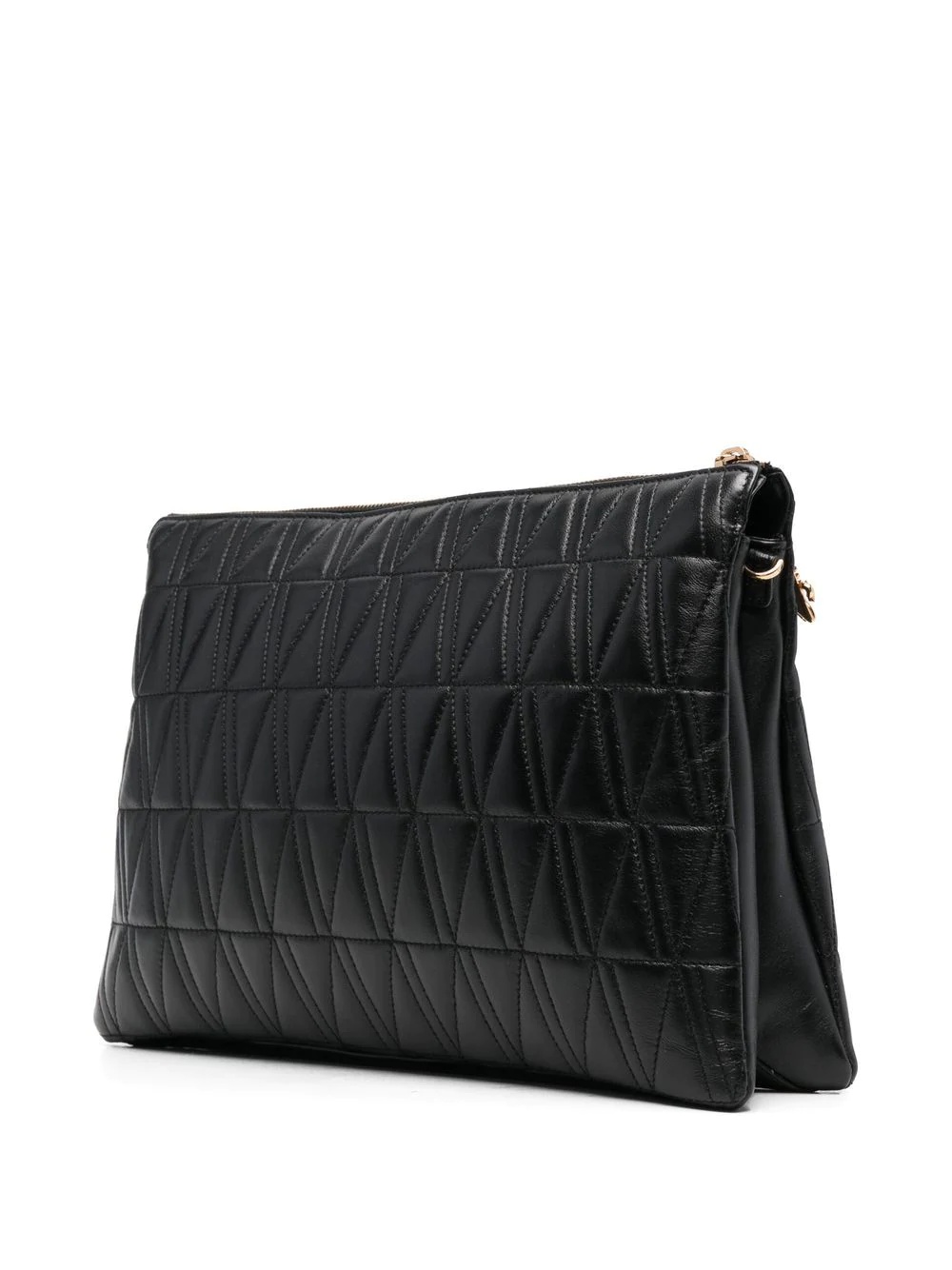 V-monogram quilted shoulder bag - 3