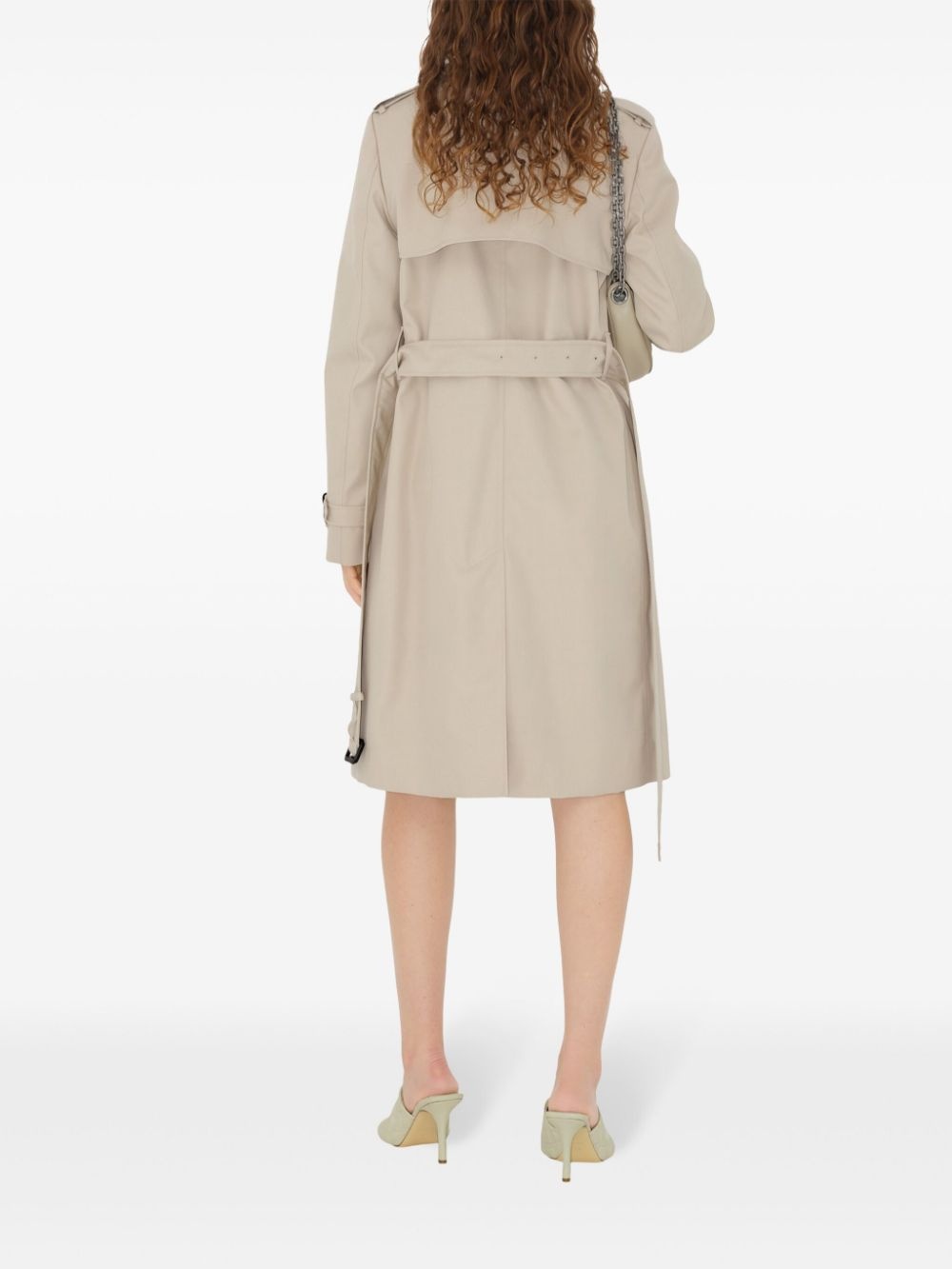 midi trench coat - 4