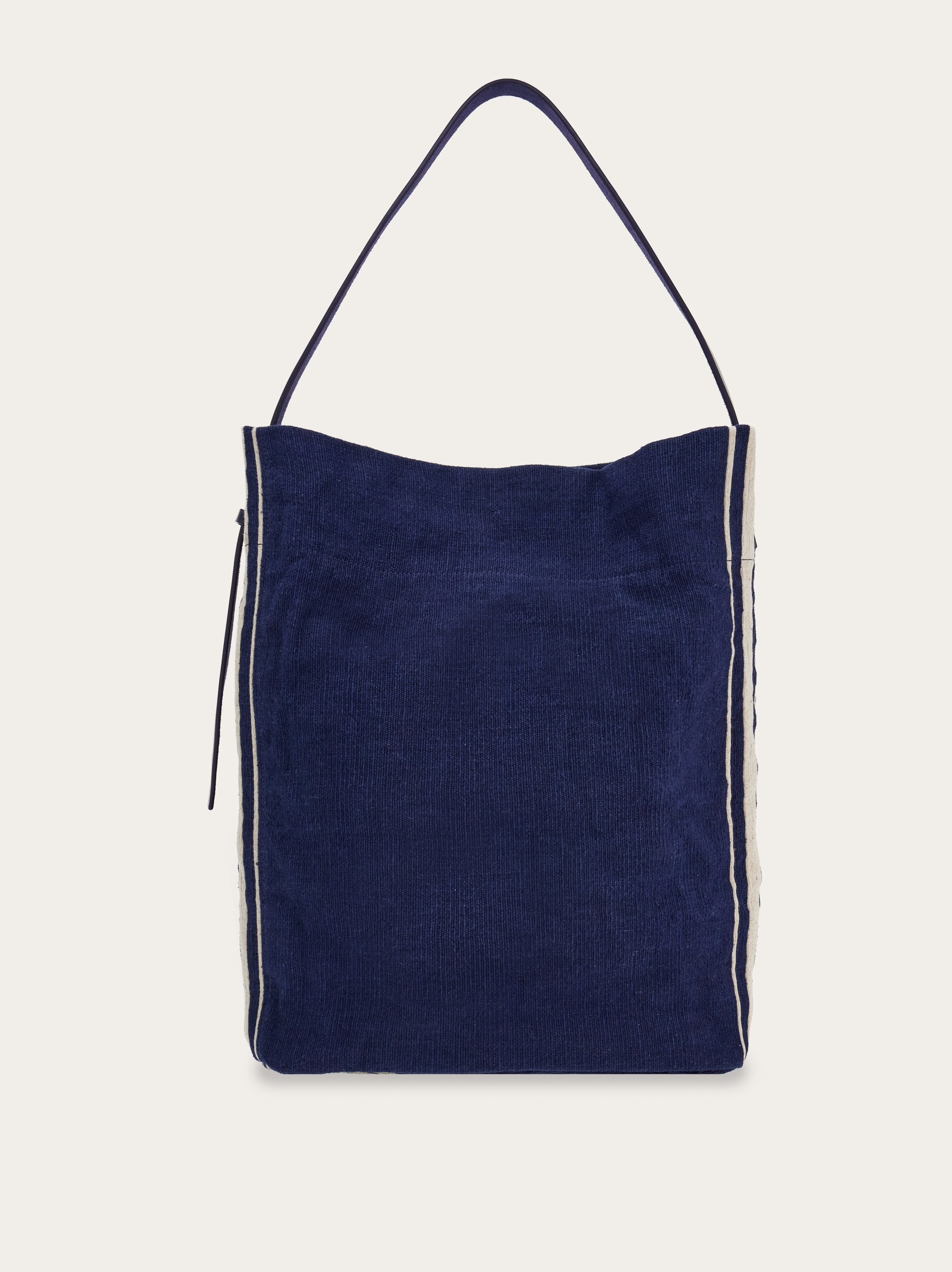 Jacquard fabric tote bag - 3