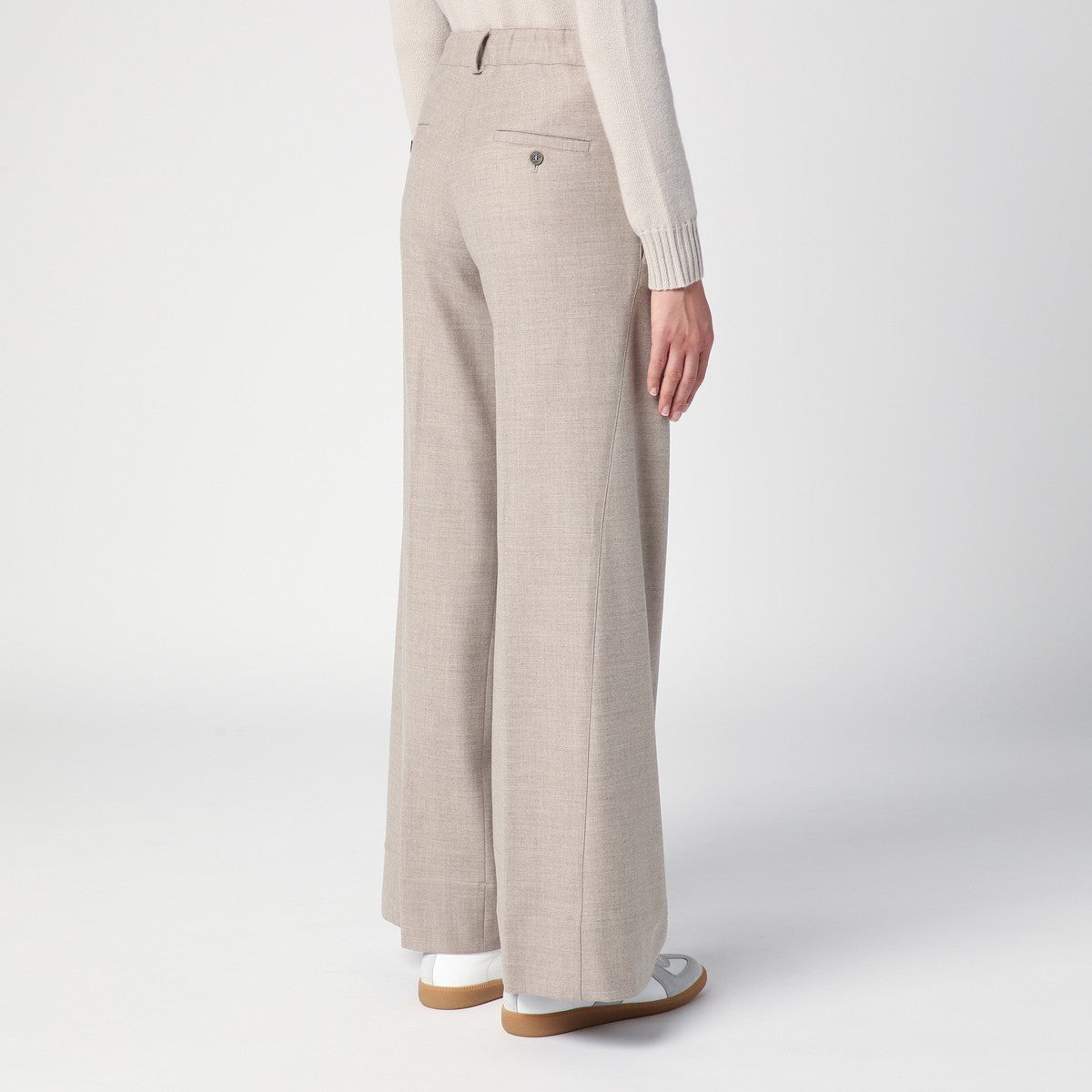 QUELLEDUE - QUELLEDUE wool trousers - 2