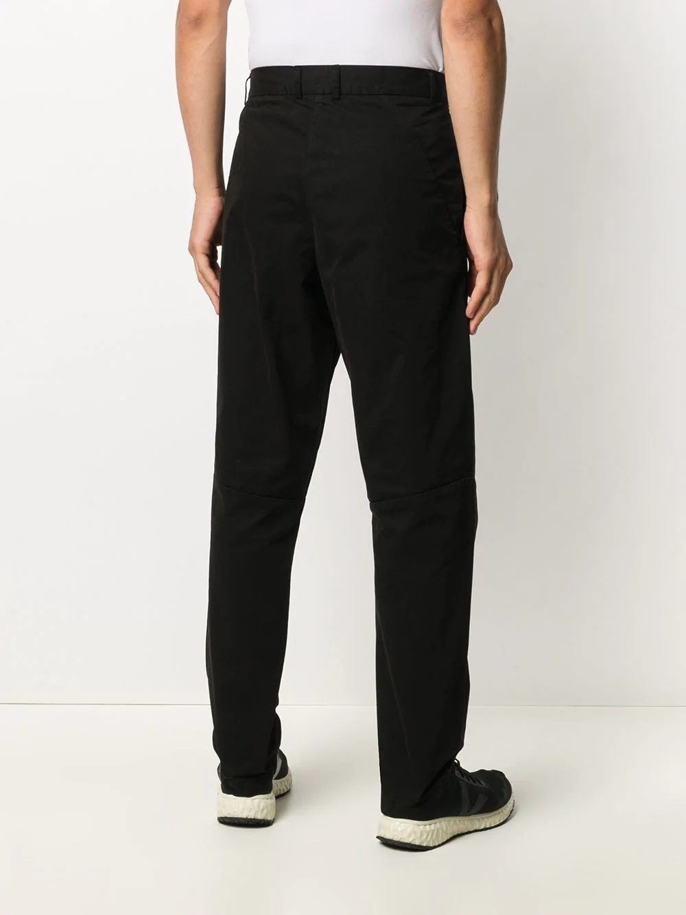 Drill straight-leg organic cotton trousers - 4