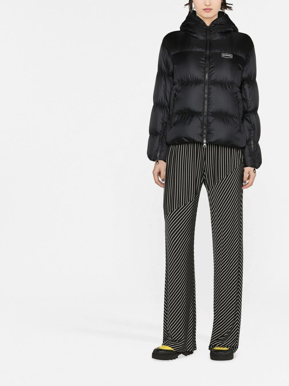 long-sleeve padded jacket - 2