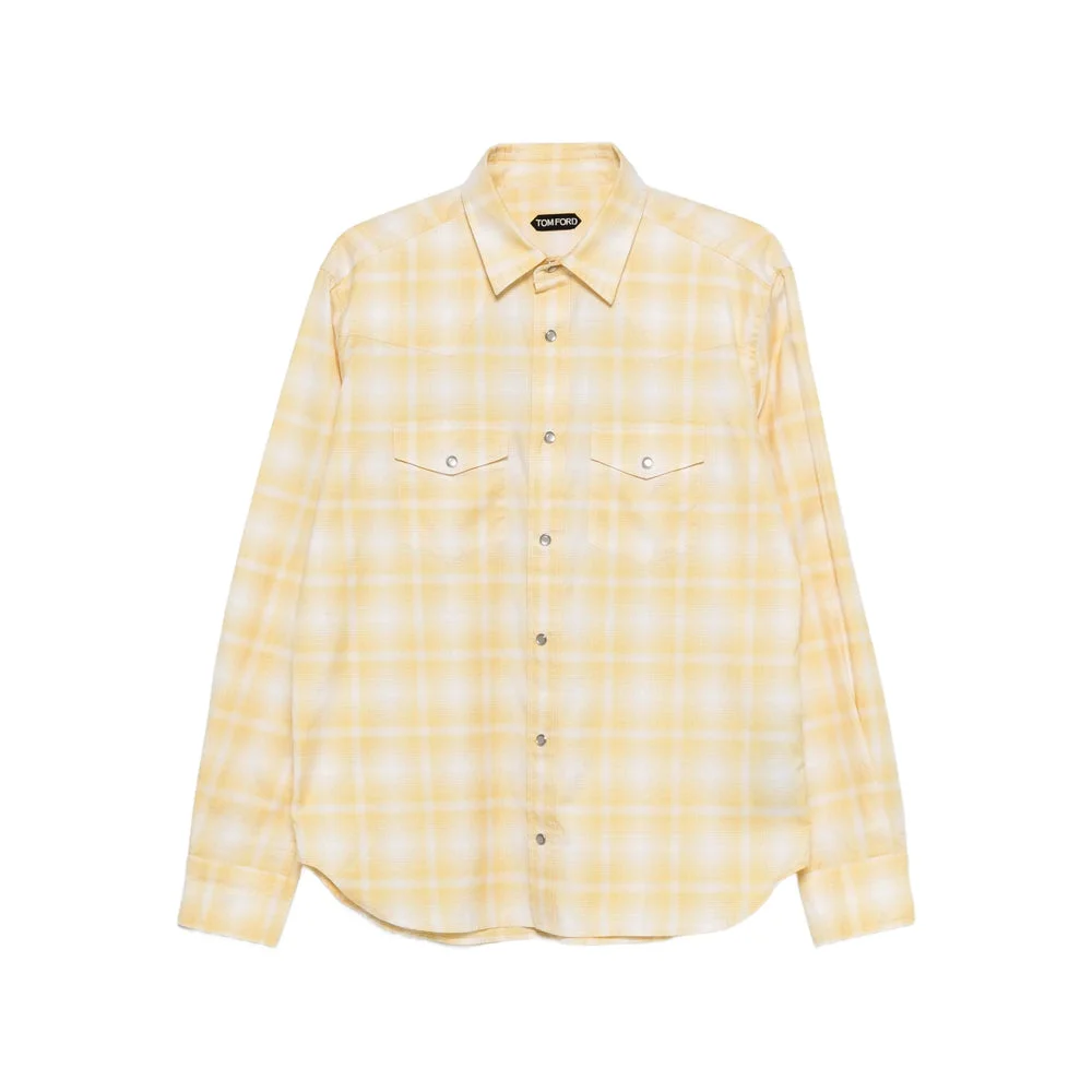 Tom Ford Yellow Shirts Men - 1