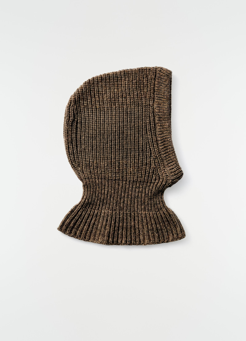 BALACLAVA IN ALPACA AND YAK WOOL BLEND - 1
