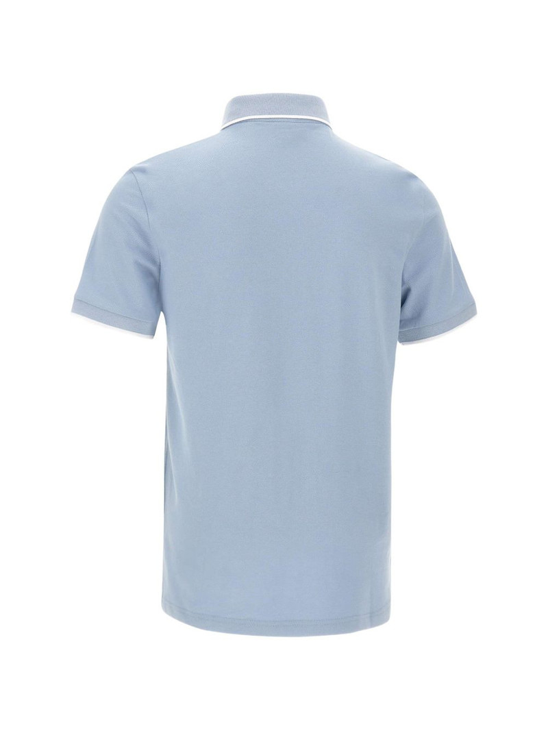 slim-fit polo shirt in stretch-cotton piqué 3