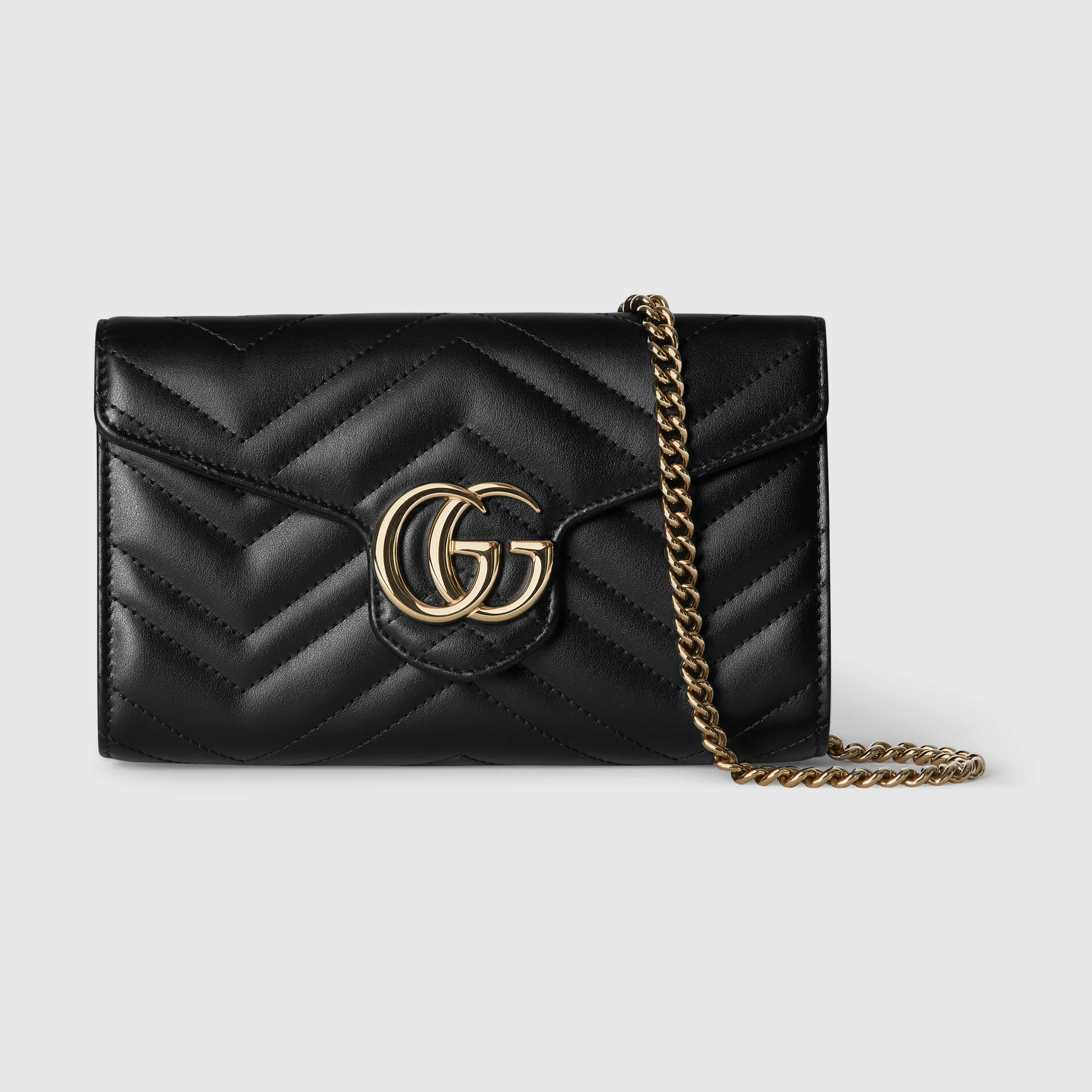 GG Marmont wallet on chain - 1