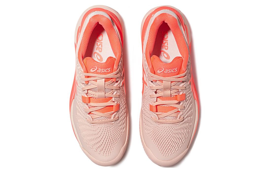 (WMNS) ASICS Gel-Resolution 9 Clay 'Pearl Pink Sun Coral' 1042A224-700 - 4