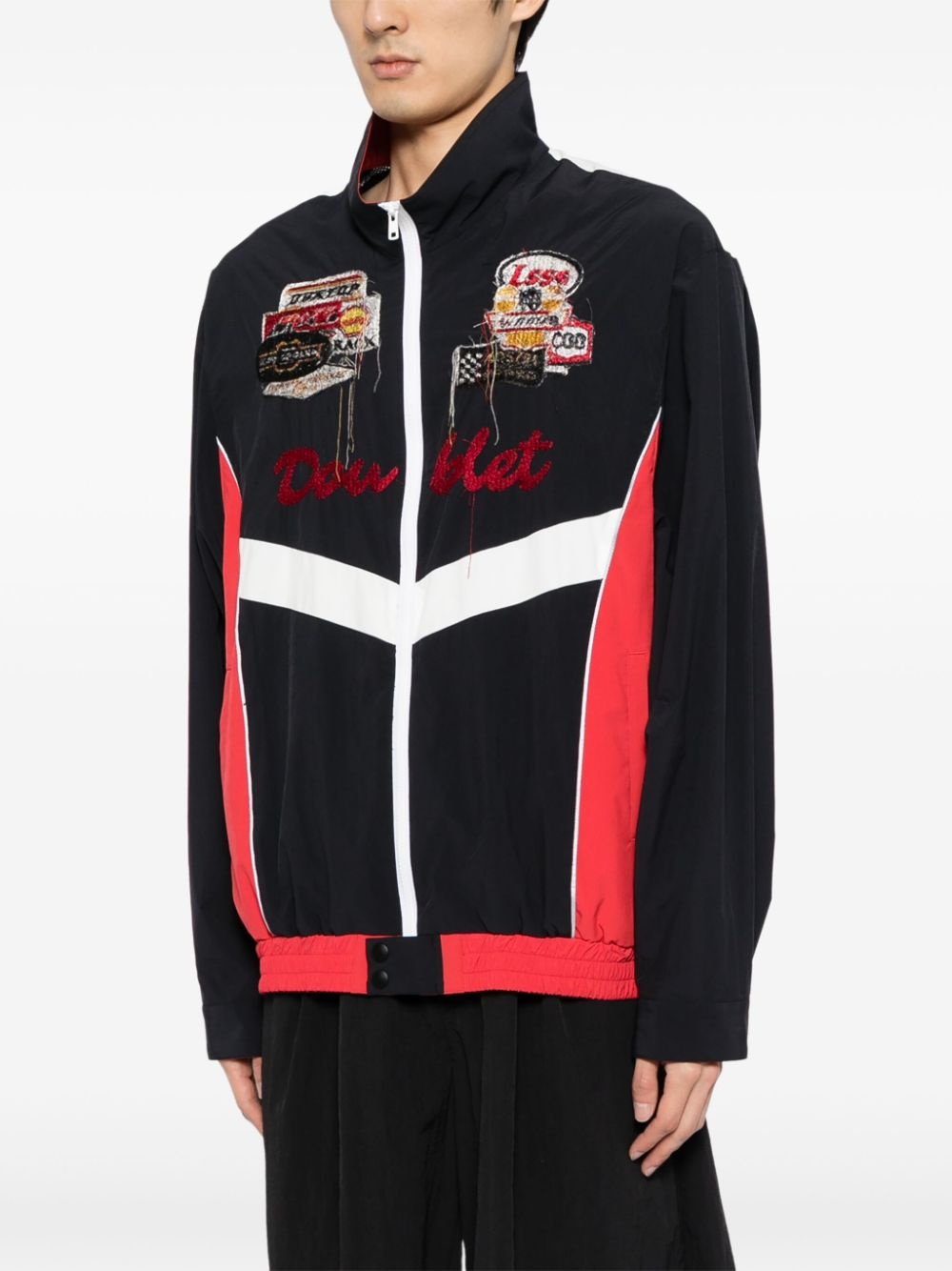 panelled track jacket - 3