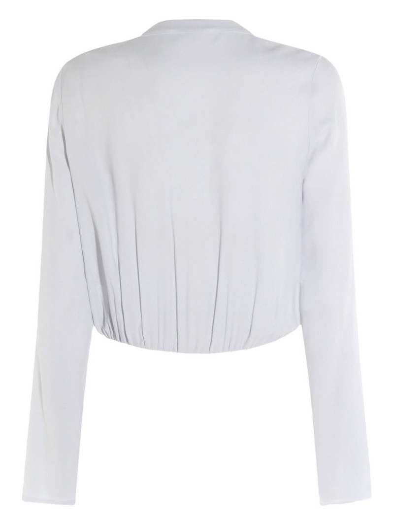 ELISABETTA FRANCHI chain-tassel detail blouse outlook