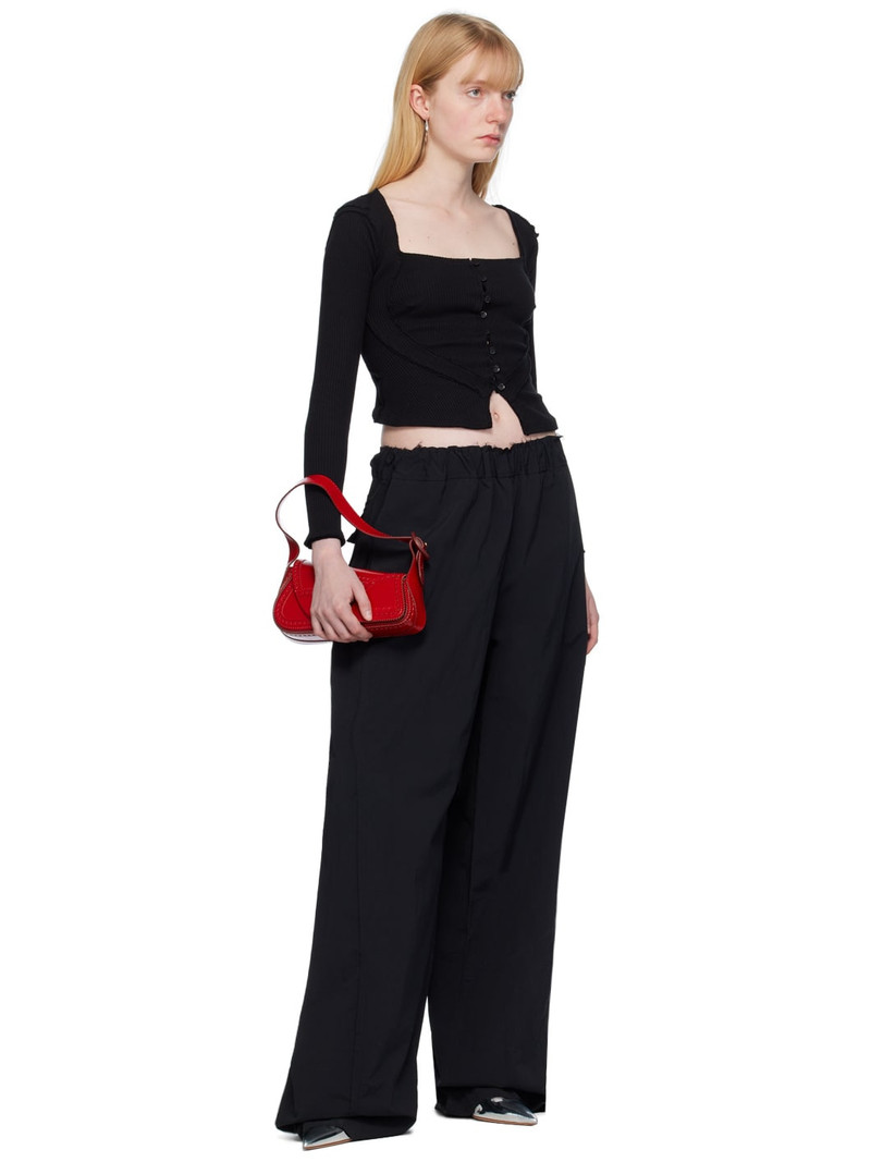 TALIA BYRE Black Corset Blouse outlook