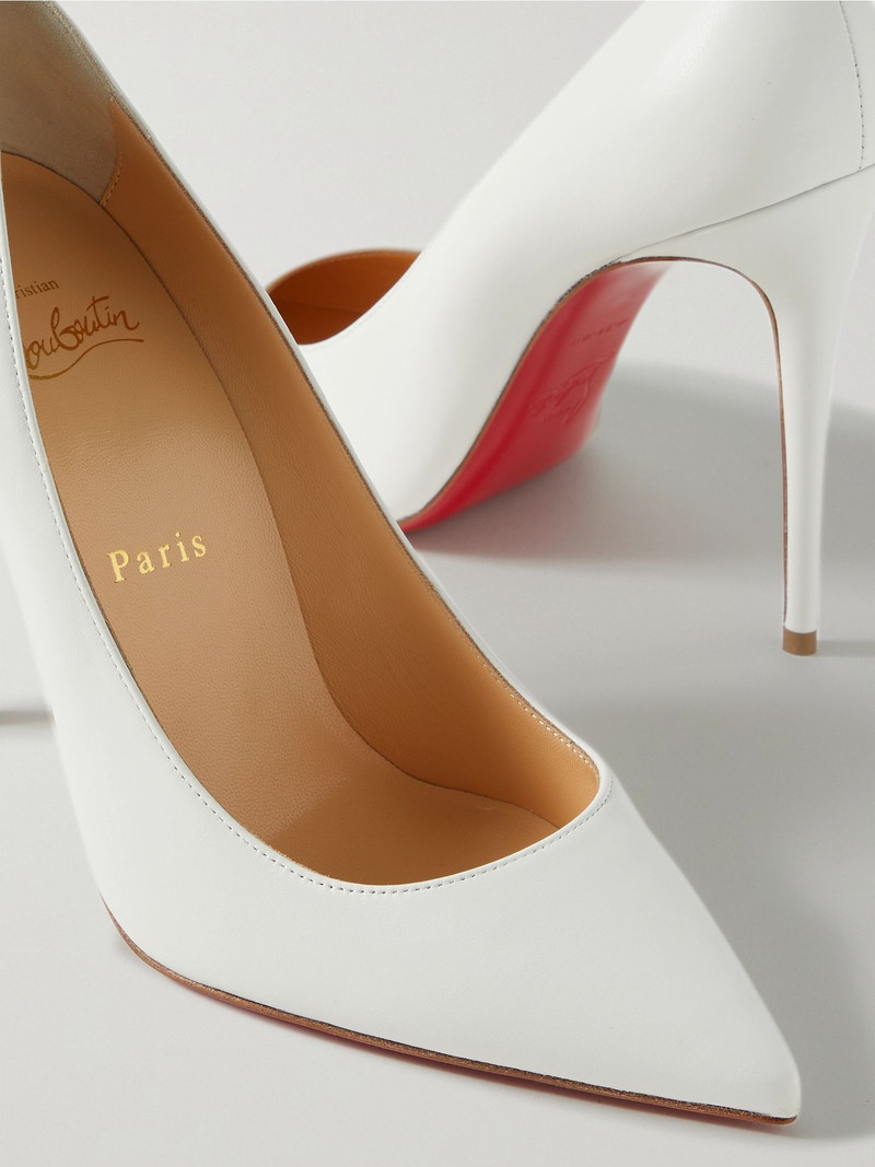 Kate 100 leather pumps White 4