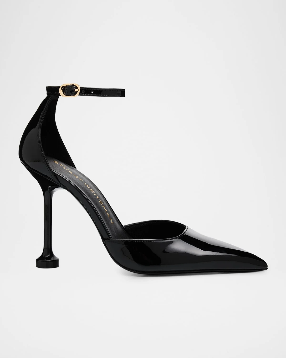 100mm Stuartini Patent Leather Pumps - 1