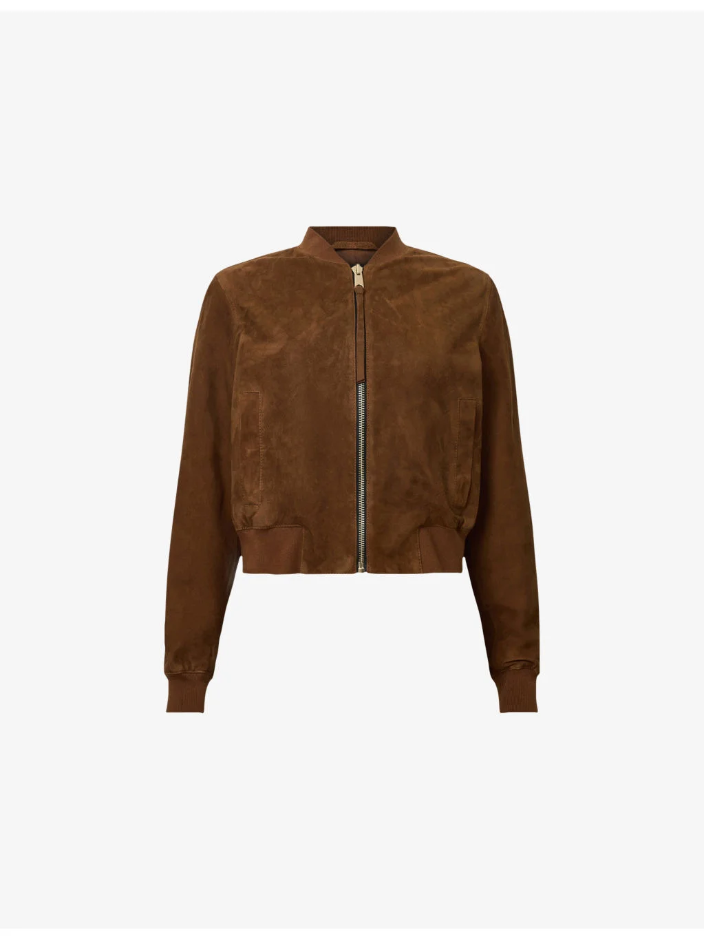 Orten Suede Bomber Jacket - 1