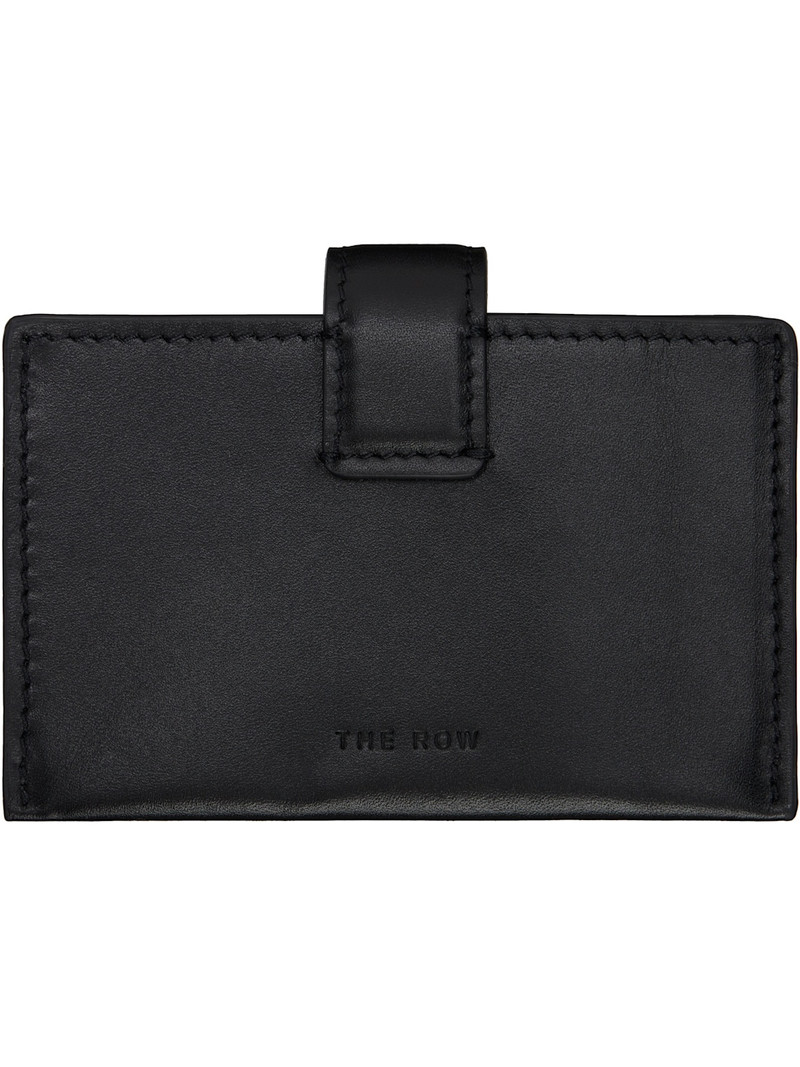 The Row Black Multi Card Holder outlook