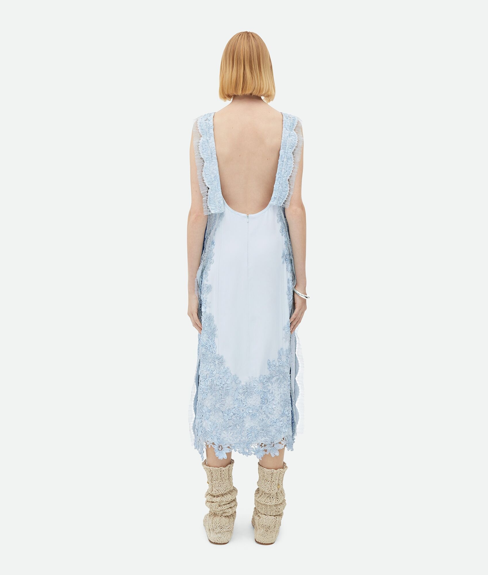 Viscose Top With Lace Embroidery - 3
