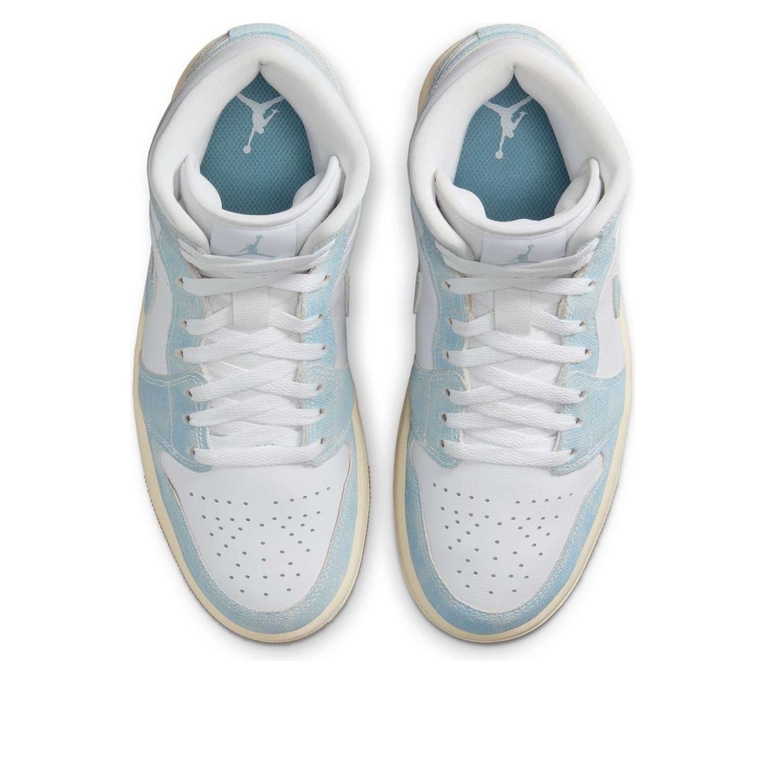 (WMNS) Air Jordan 1 Mid 'Denim' HQ2005-100 - 4