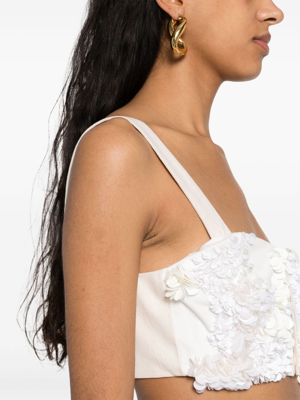 sequin corset top - 5