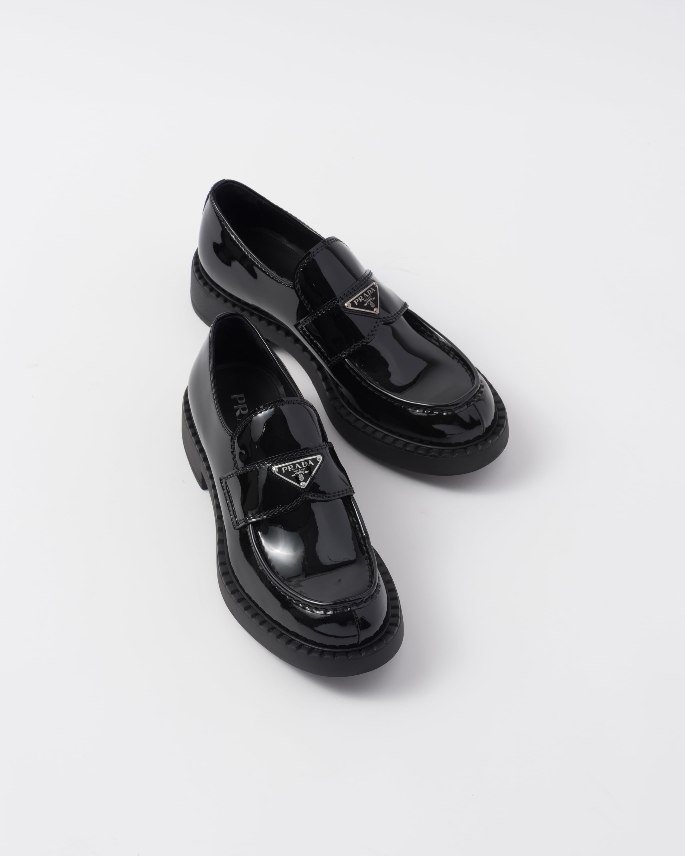 Patent leather loafers - 4