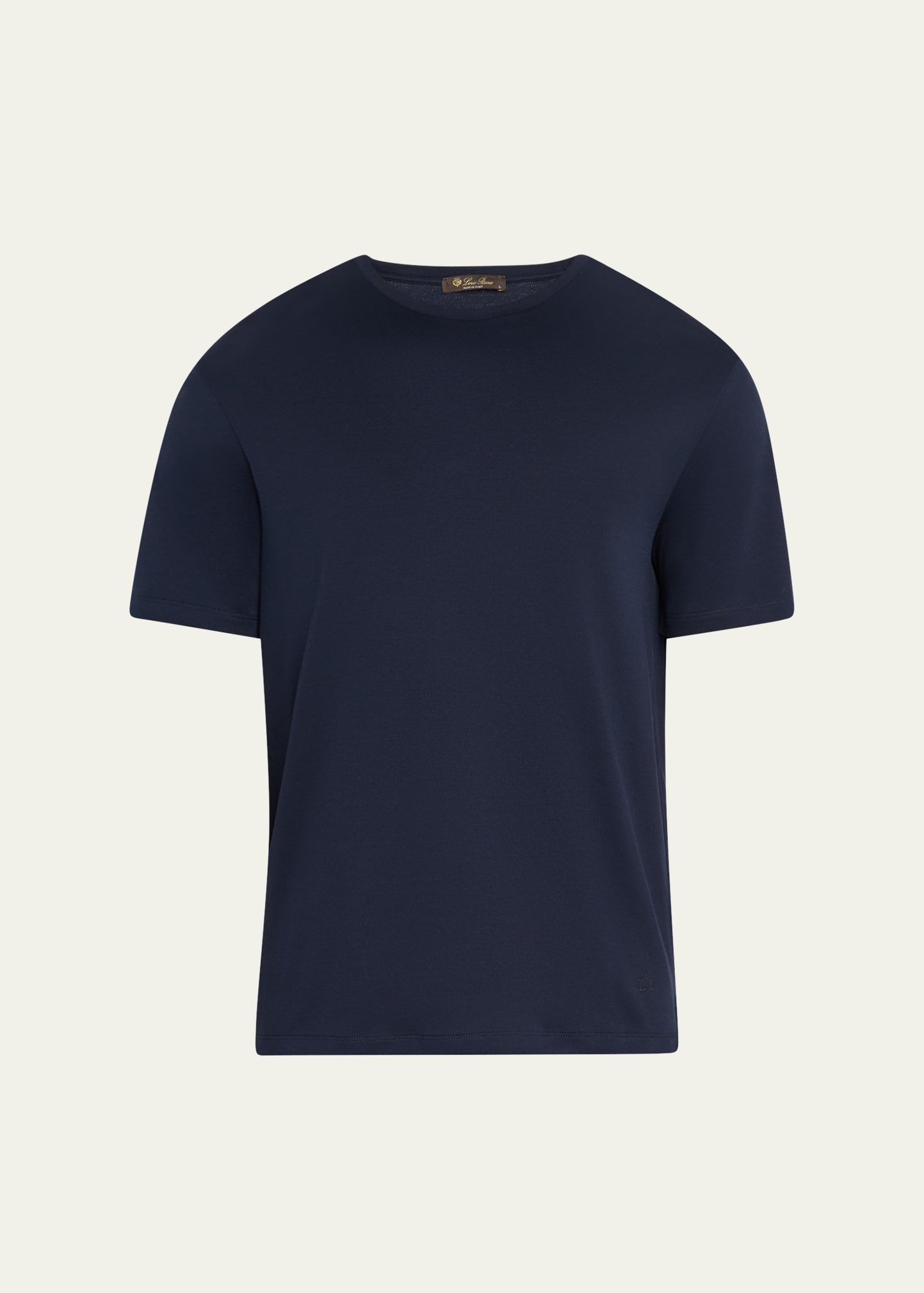 Men's Tremezzo Sea Island Cotton Crewneck T-Shirt - 1