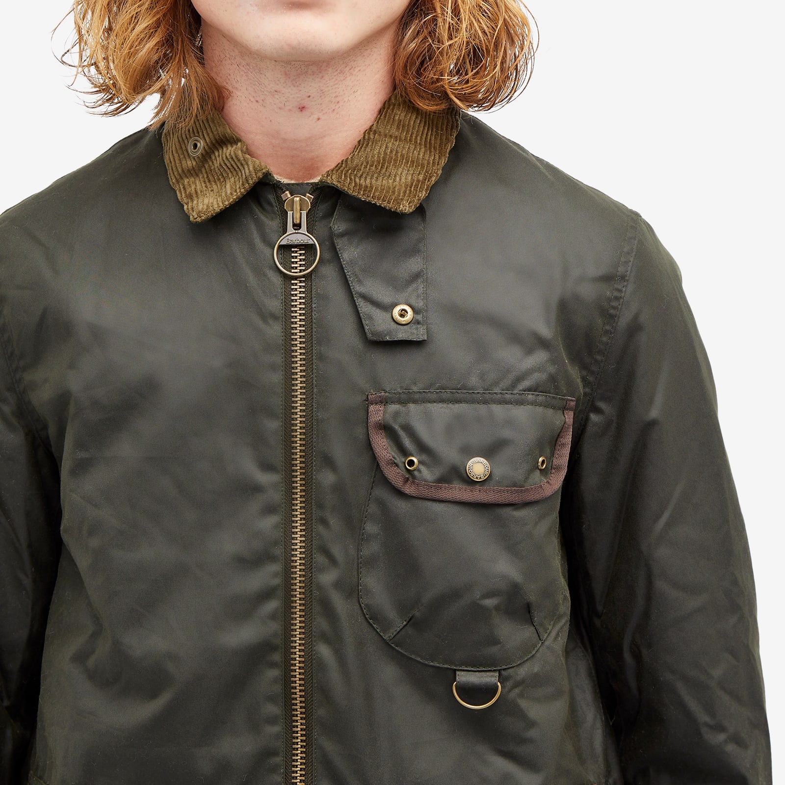 Barbour Angler Wax Jacket - 5