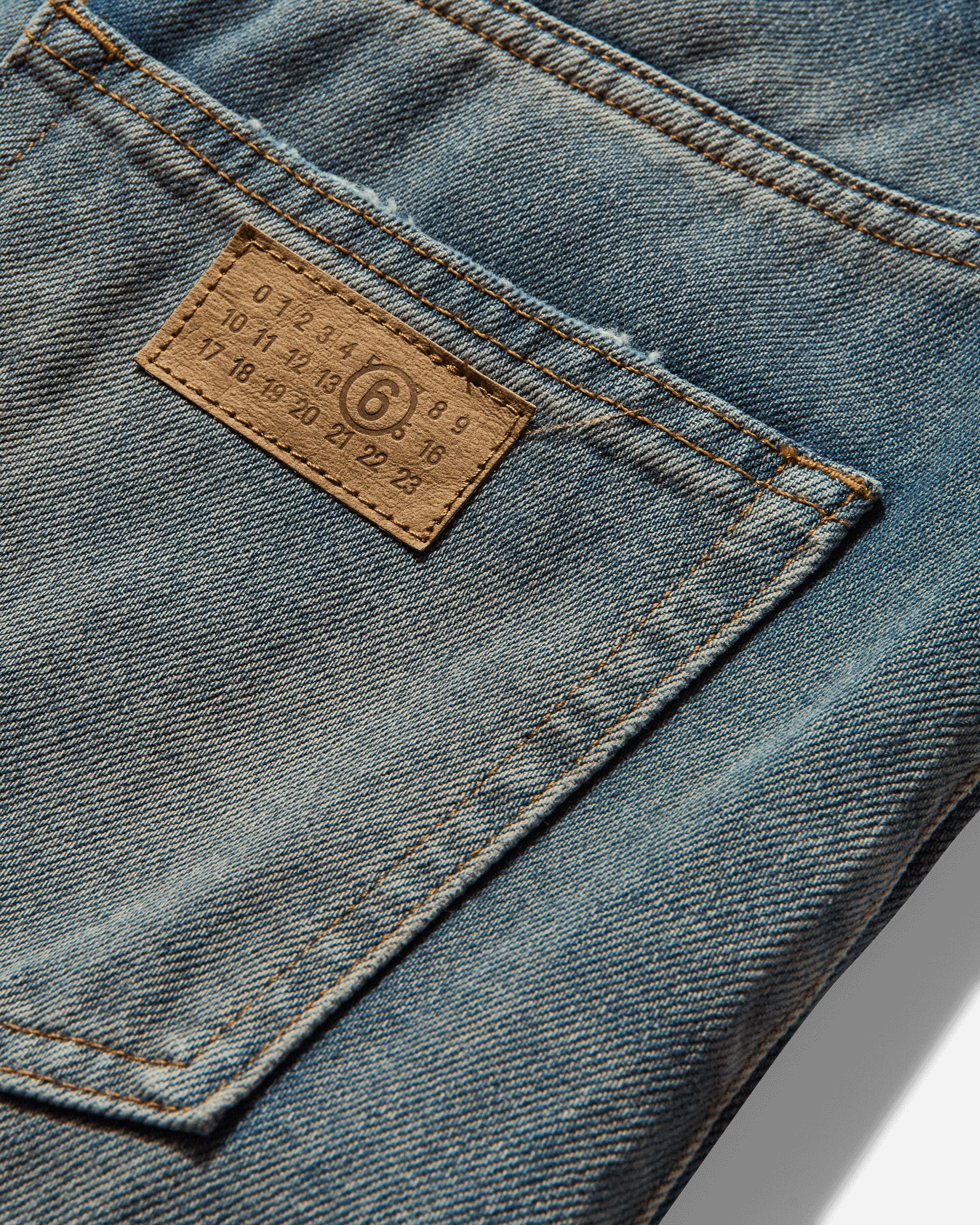 Men's Wide-Leg Jeans Blue - 4