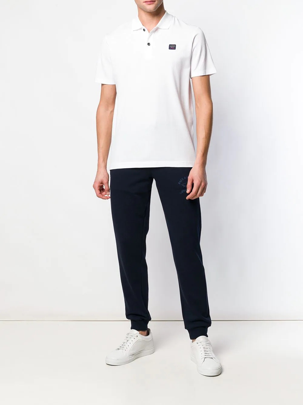 logo patch polo shirt - 2
