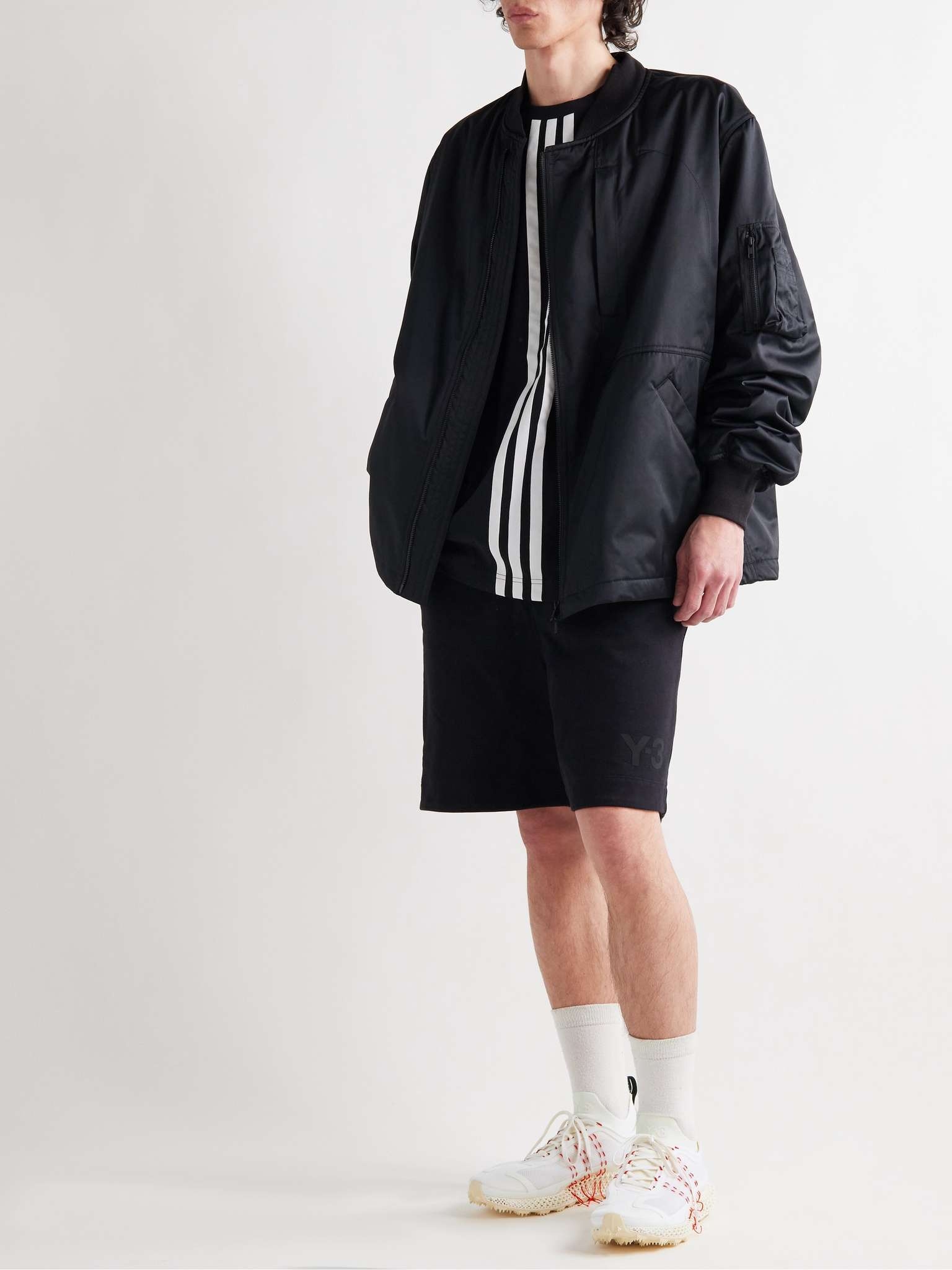 Runner 4D Halo Embroidered Mesh and Primeknit Sneakers - 3