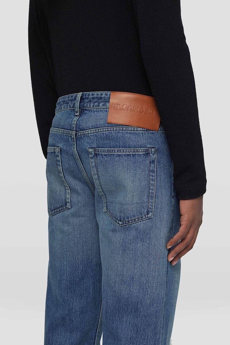 Regular Denim Trousers - 6