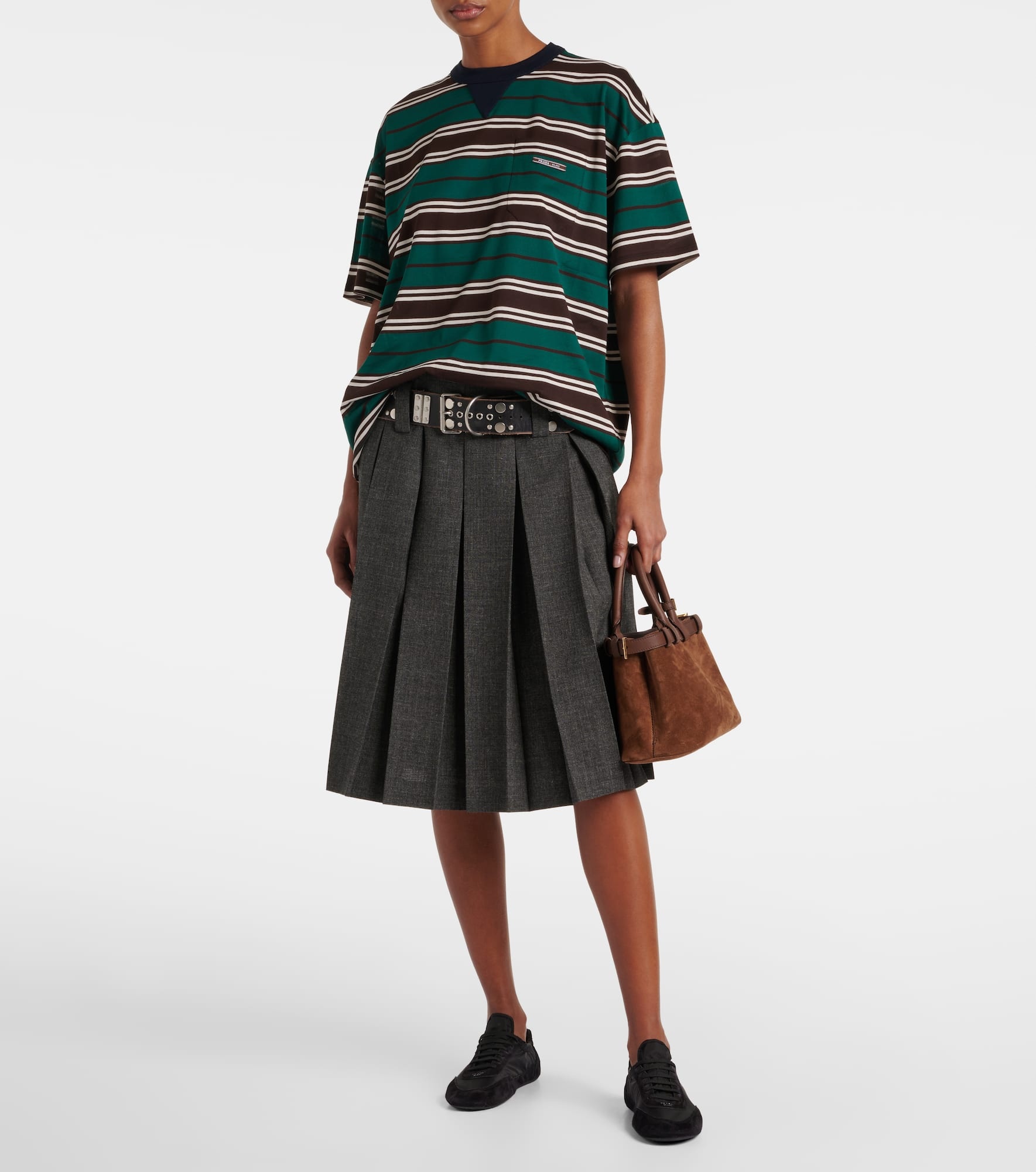Striped cotton jersey T-shirt - 2
