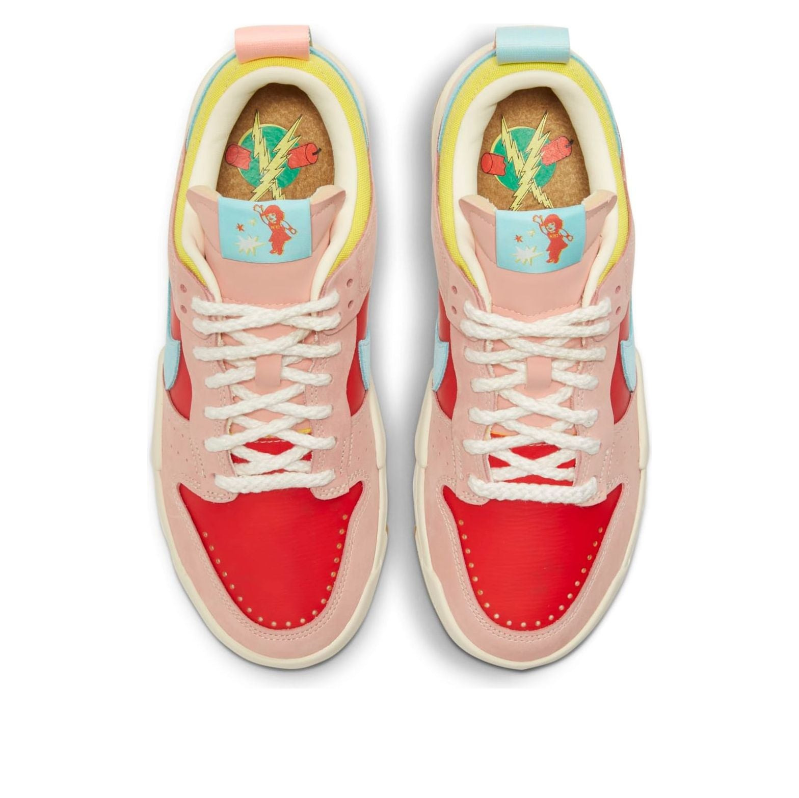 (WMNS) Nike Dunk Low Disrupt 'Chinese New Year - Firecracker' DD8478-641 - 4