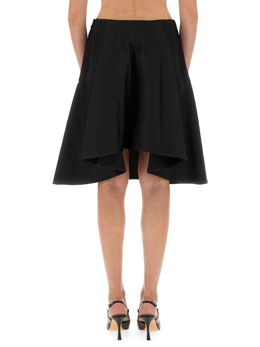 Flared Midi Skirt - 3