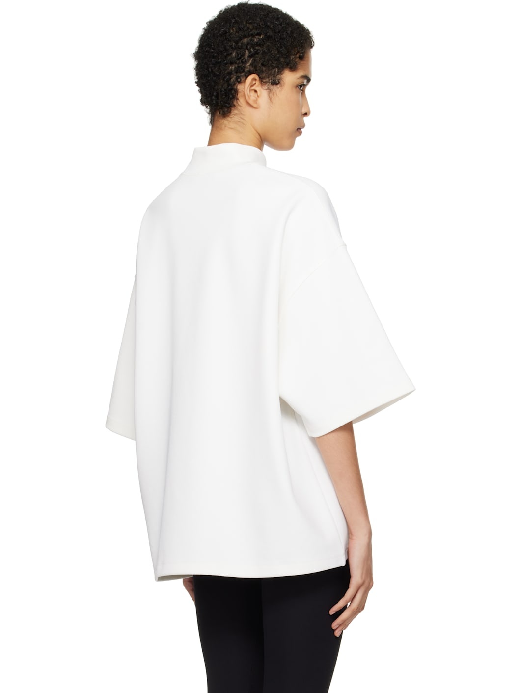 Off-White Semi Matte Top - 3