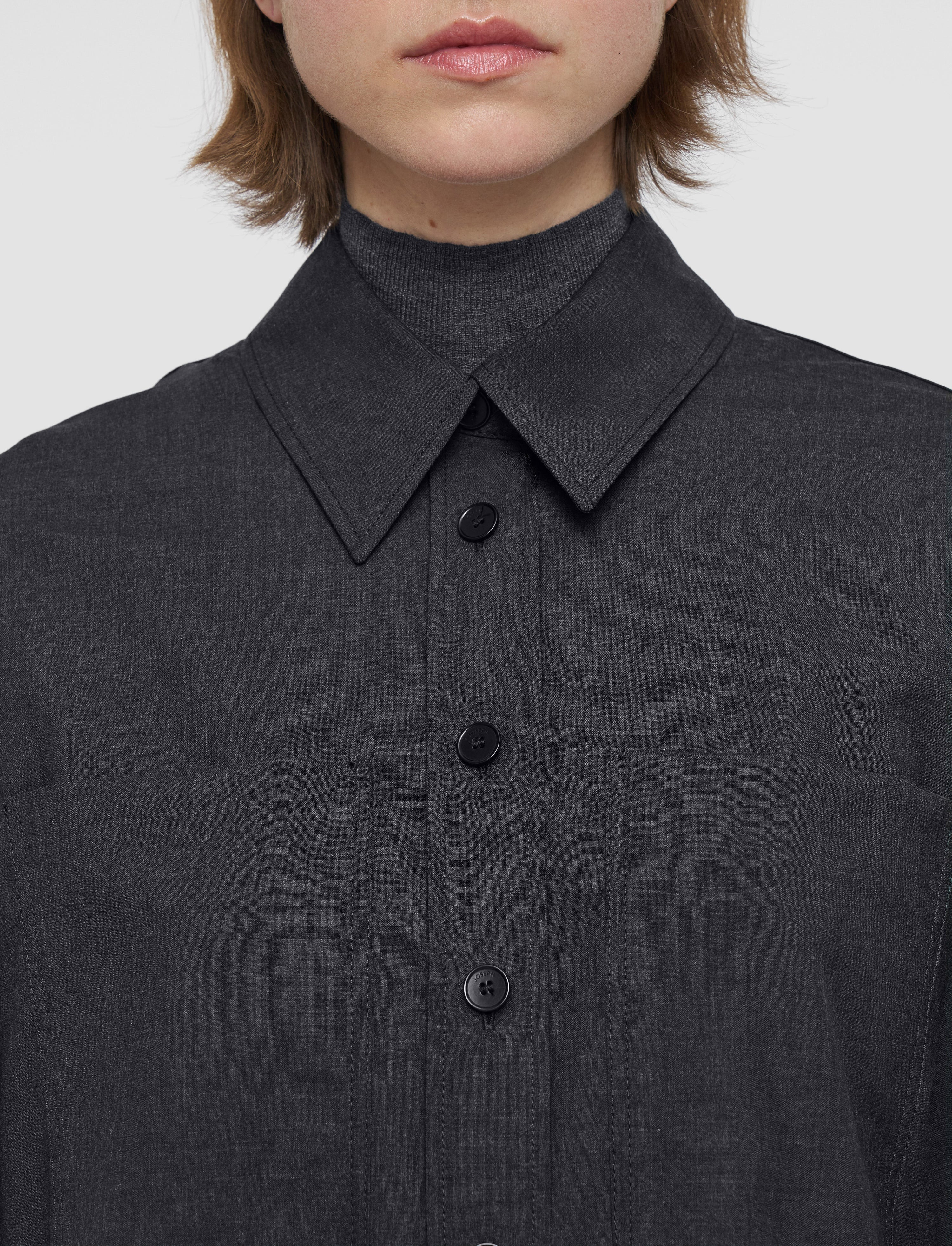 Herold Light Wool Tailoring Shirt - 5