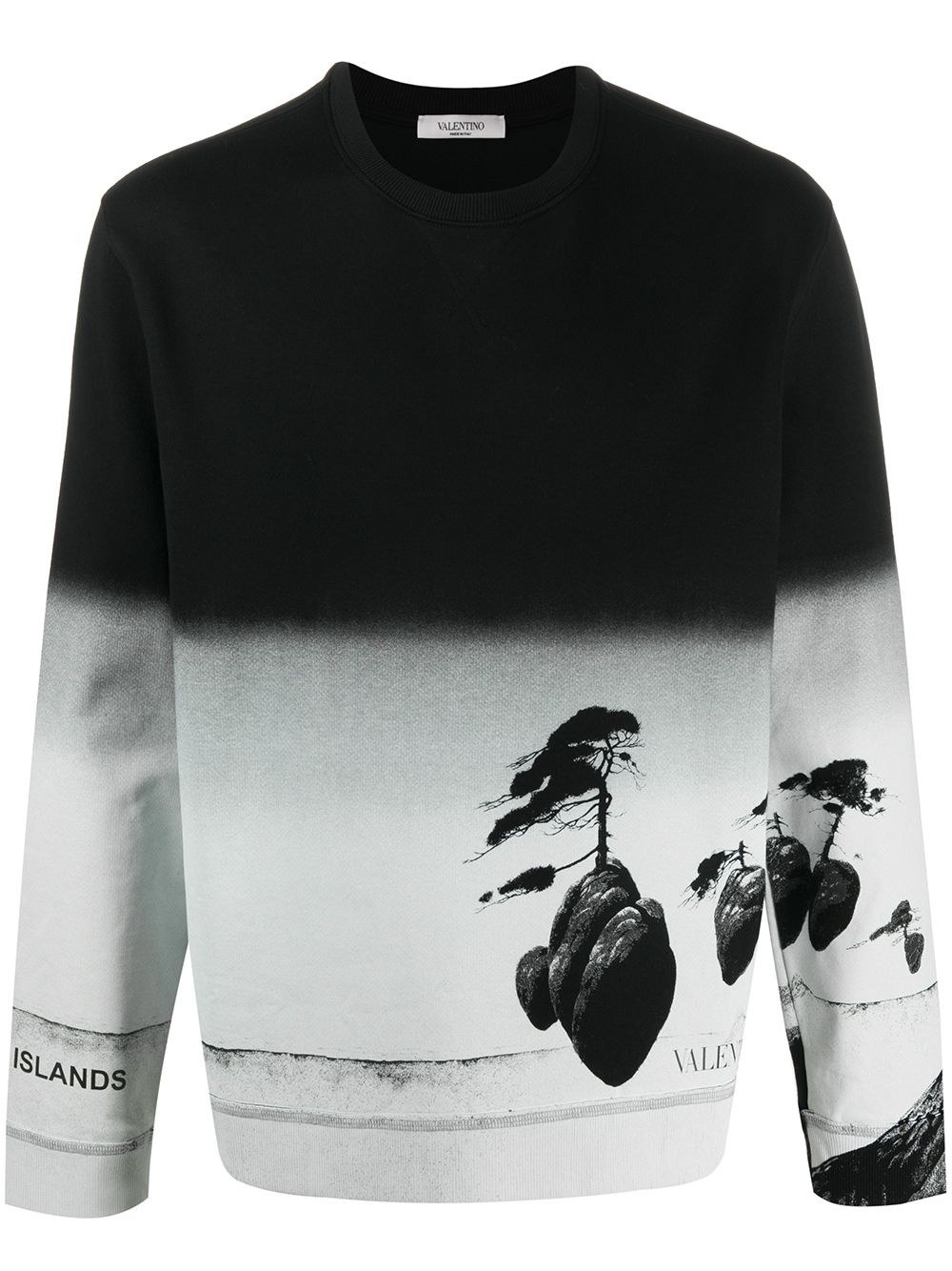 Floating Islands printed sweatshirt - 1