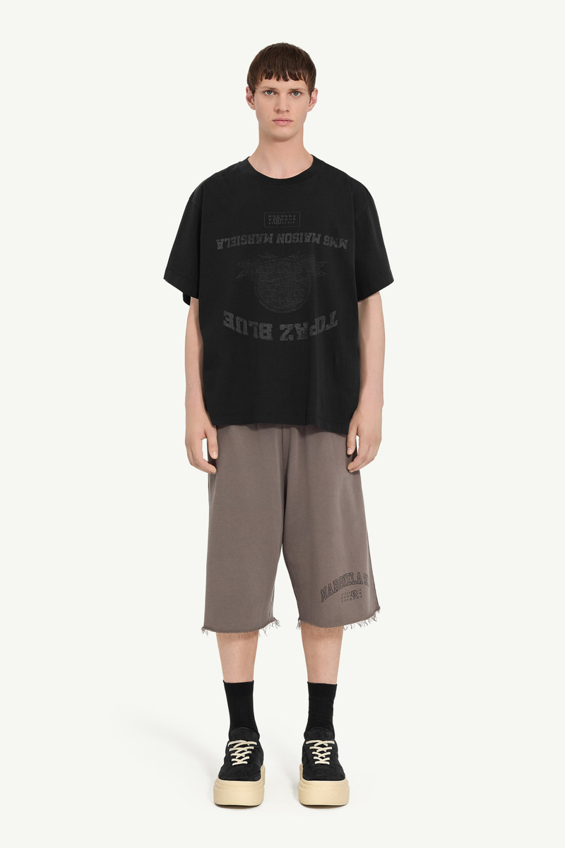 MM6 Maison Margiela Topaz blue T-shirt outlook