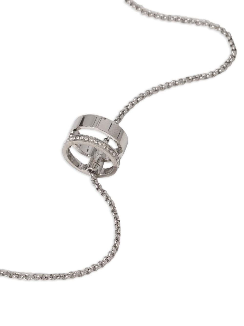 double-ring chain necklace - 2