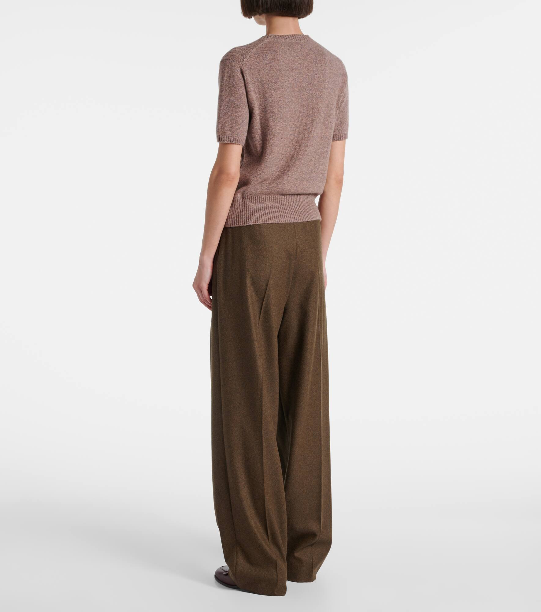 Treccia cable-knit cashmere sweater - 3