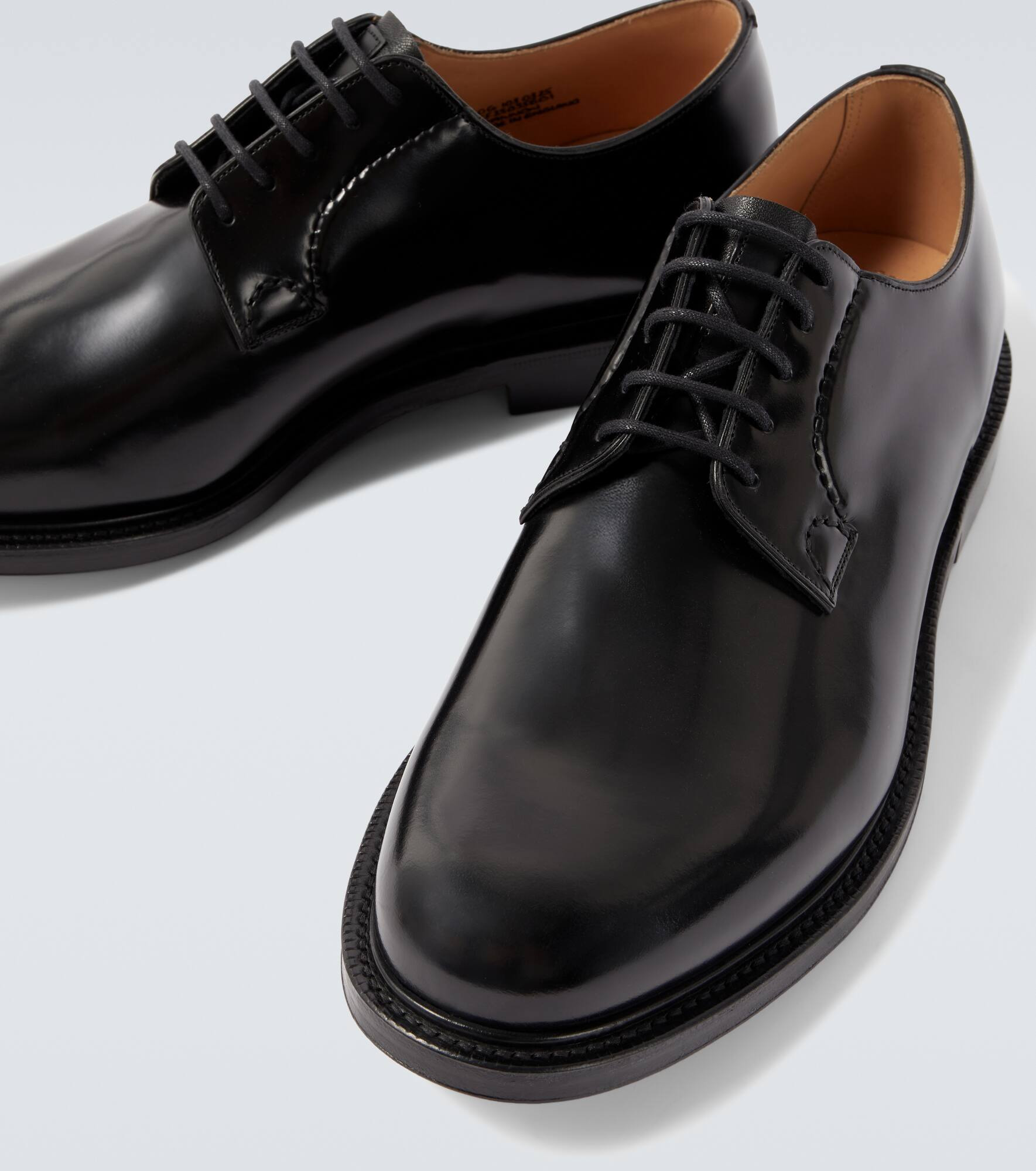 Shannon polished Derby shoes - 3