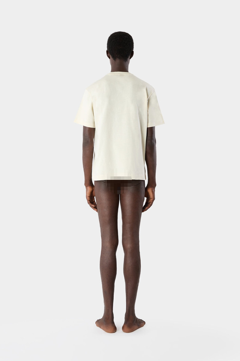 BIG LOGO T-SHIRT / beige 7