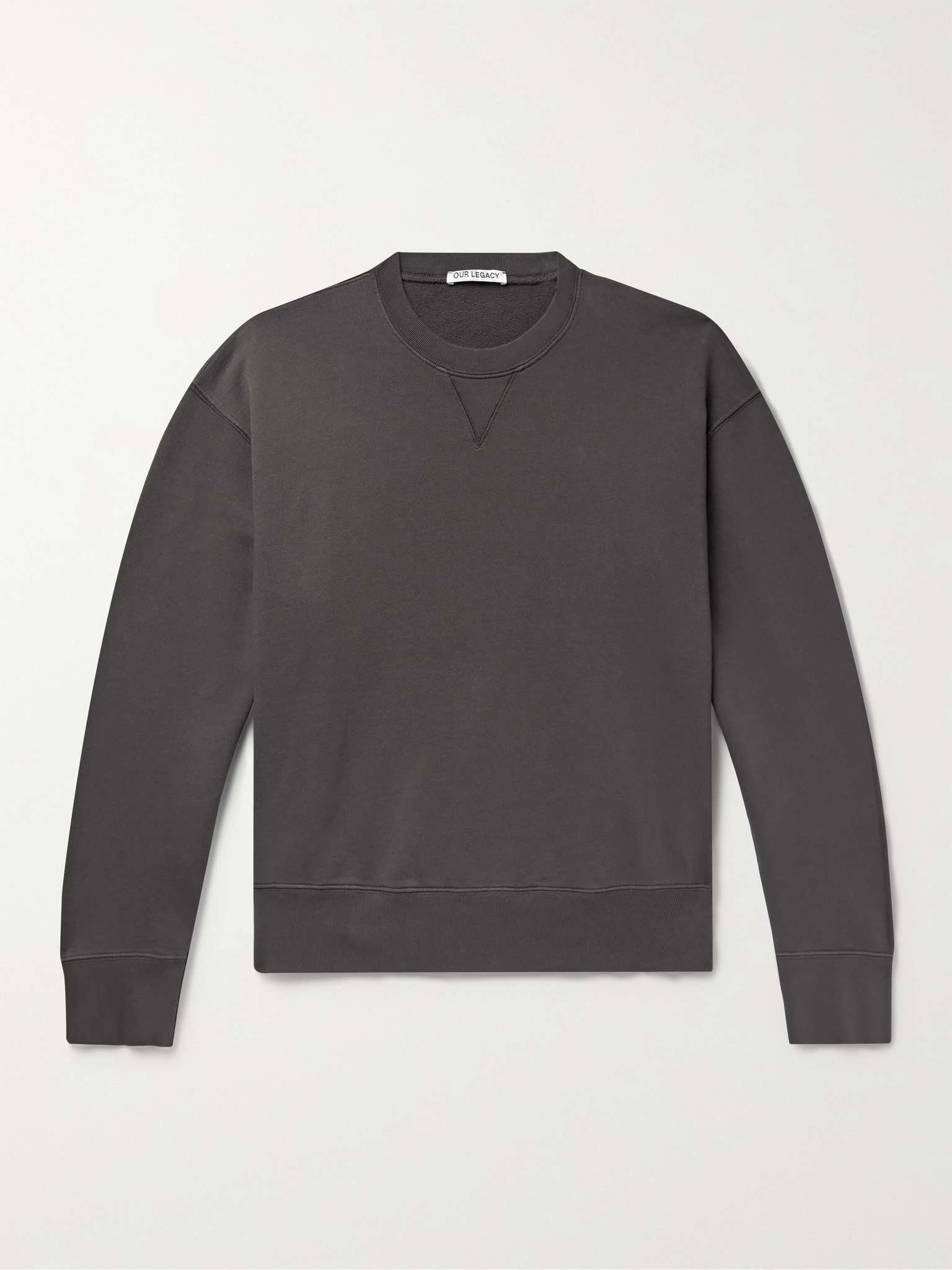 Loopback Cotton-Jersey Sweatshirt - 1