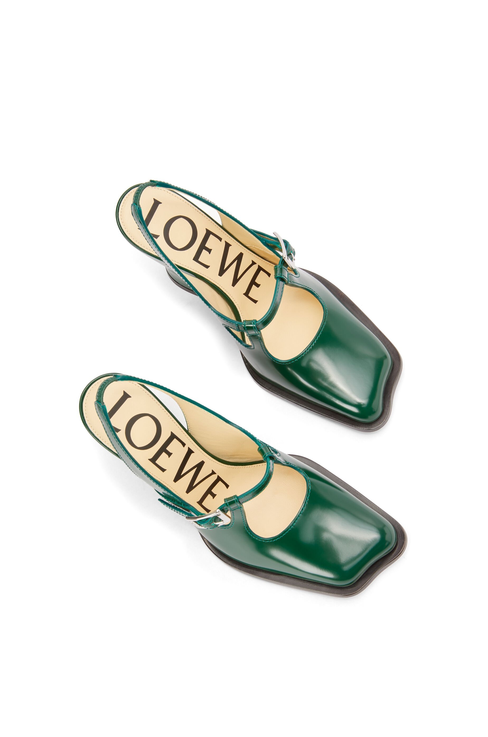 Onda slingback pump in brushed calfskin - 4