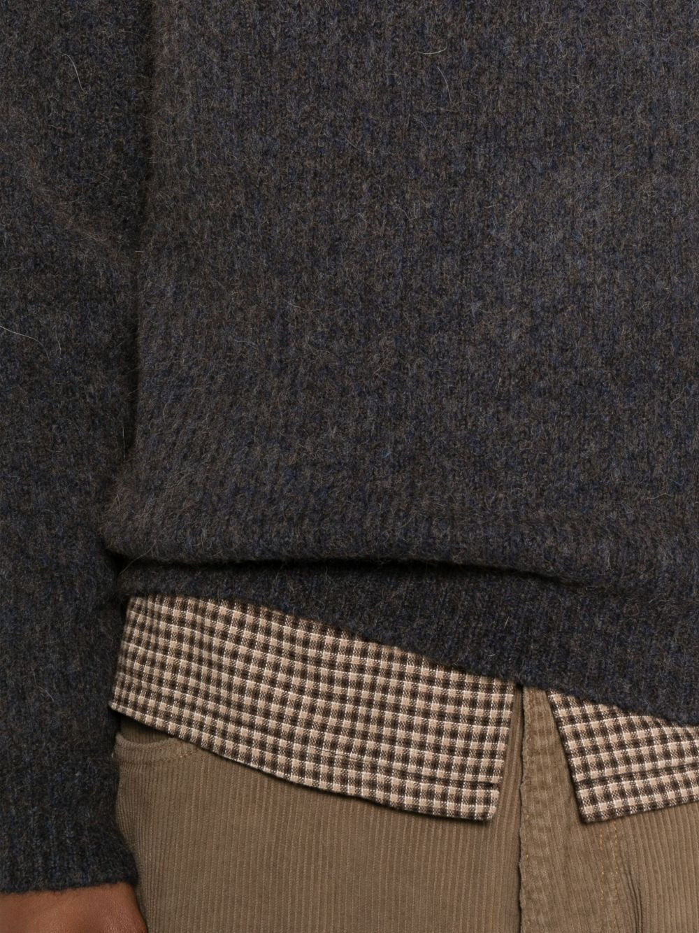 ribbed crew-neck sweater - 5