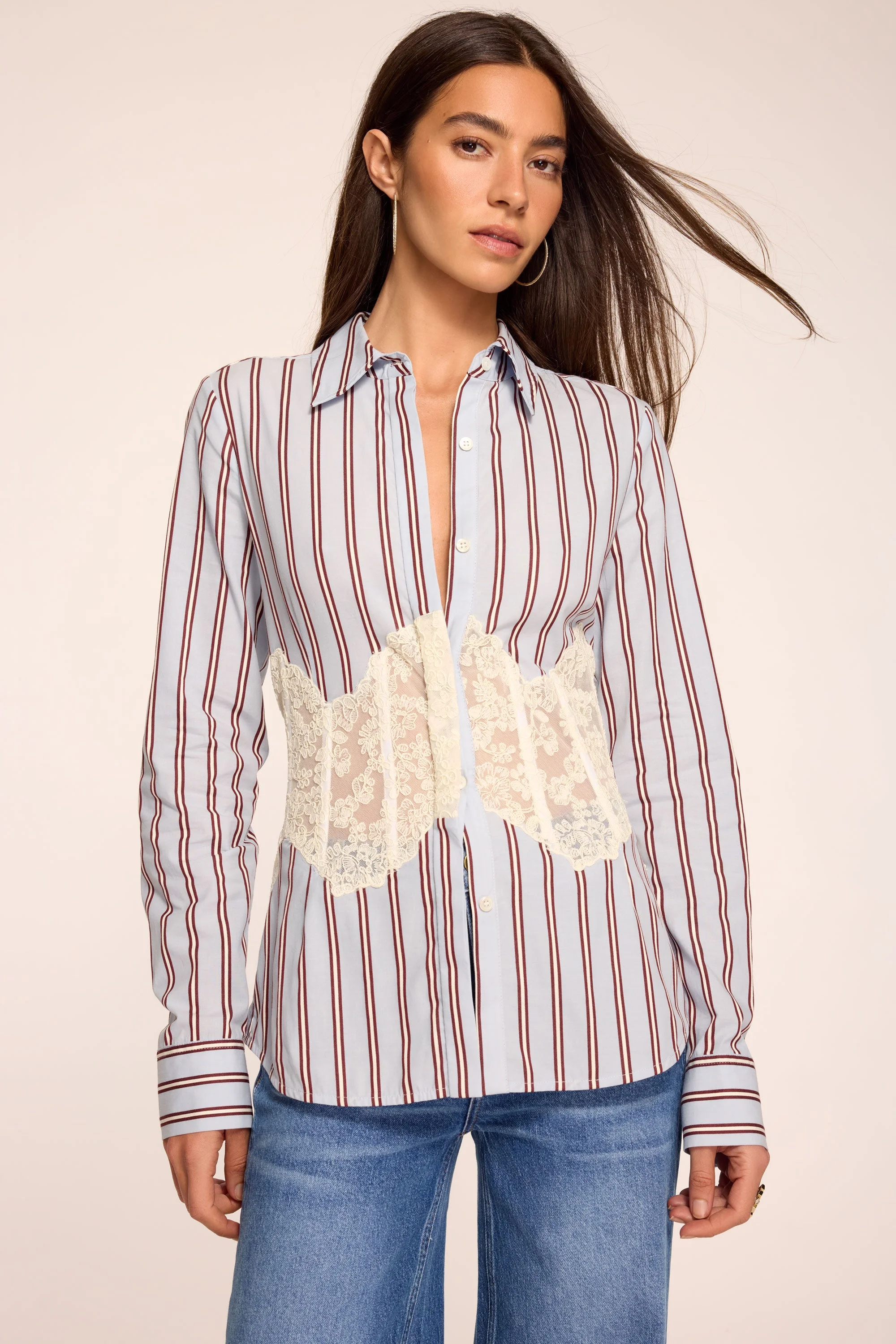 Alana Embellished Long Sleeve Top - 1