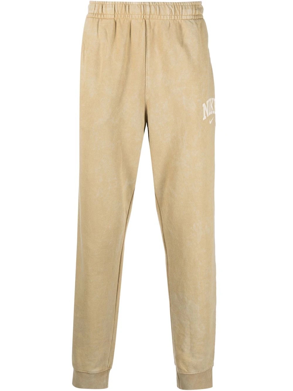 logo-print cotton-blend track trousers - 1