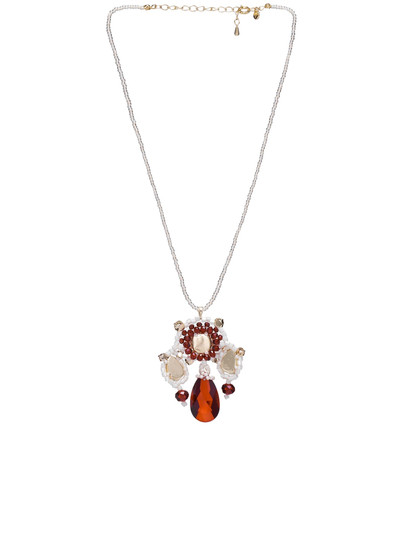 UNDERCOVER Red Crest Necklace outlook