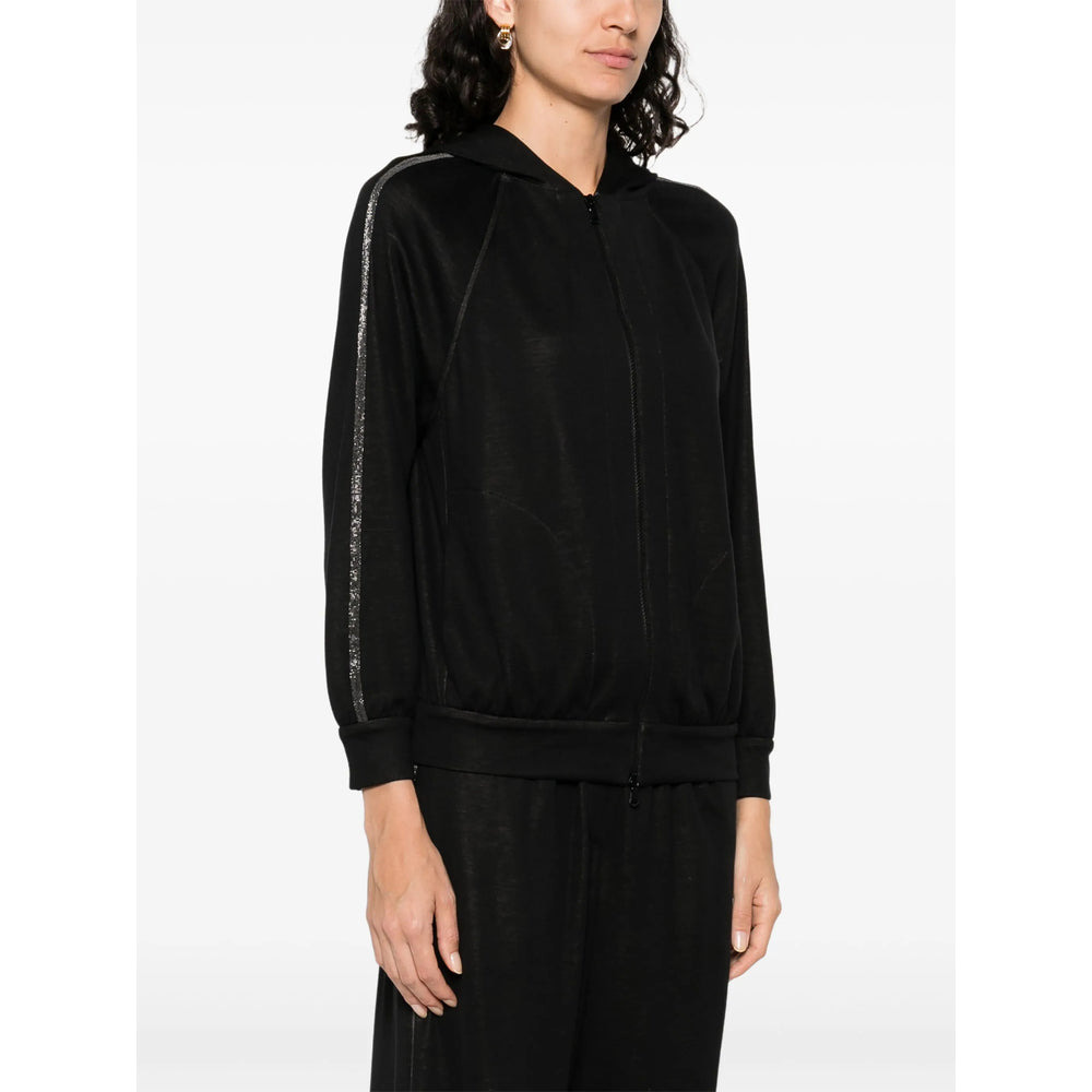 Brunello Cucinelli Black Tops - Hoodies Women - 3
